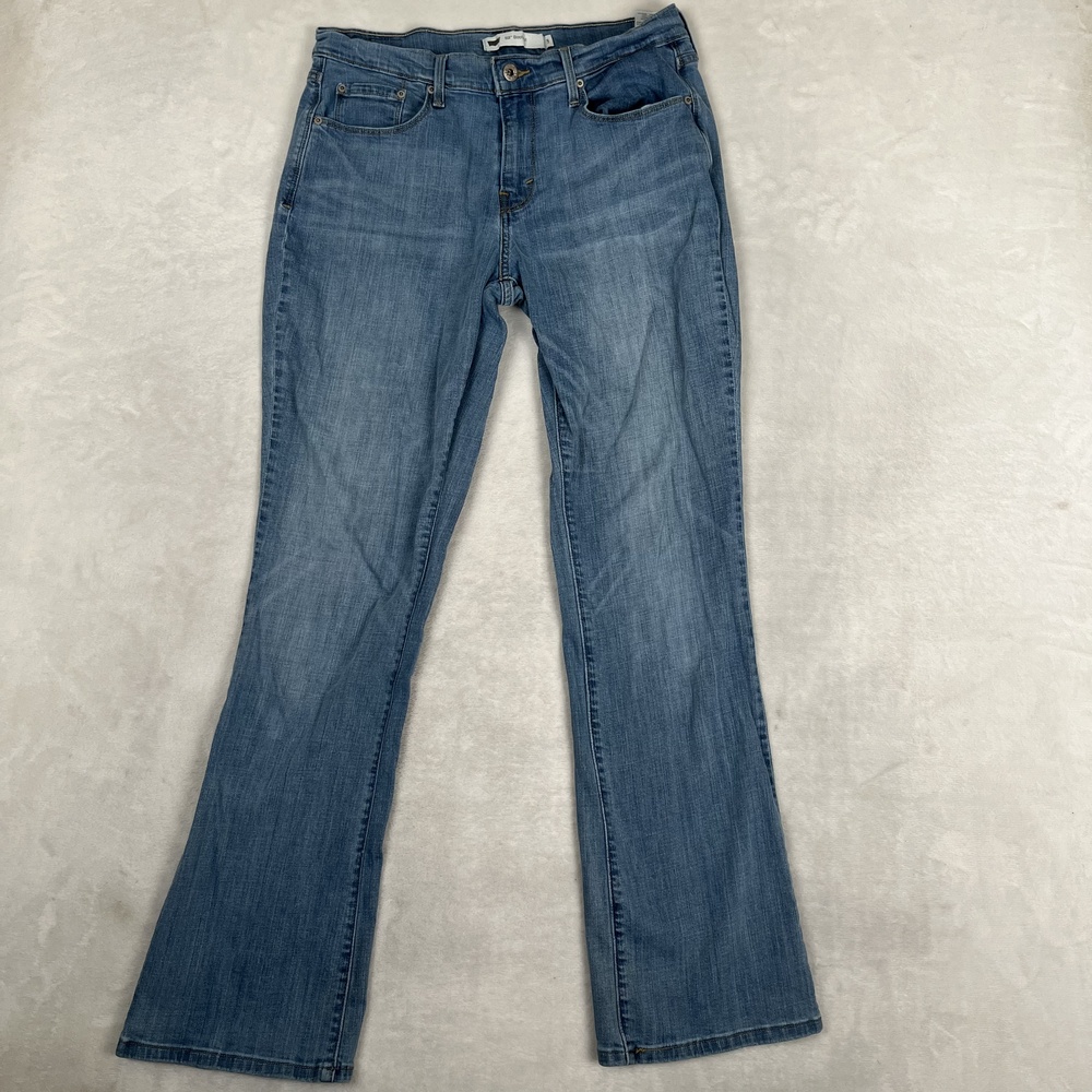 Vintage Levi's 515 Bootcut Jeans Womens 8 Blue Medium Wash Stretch Denim Y2K